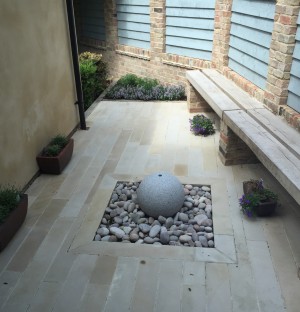 Small patio garden