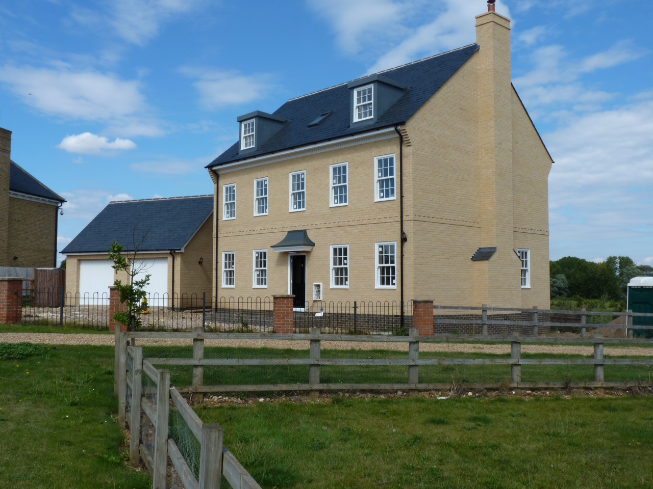 Newly build house in Cambridgeshire