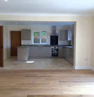 Kitchen installed to a house in Cambridgeshire